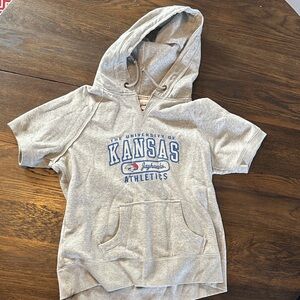 Gray University of Kansas Athletics Women's Hoodie